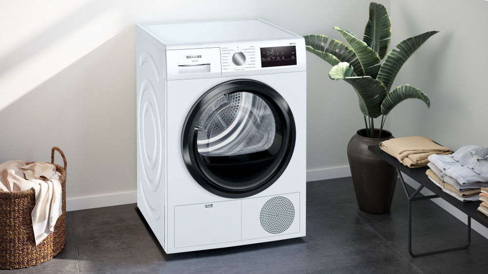 Quiet Mark Siemens iQ300 WT45N203GB Freestanding Condenser Tumble Dryer